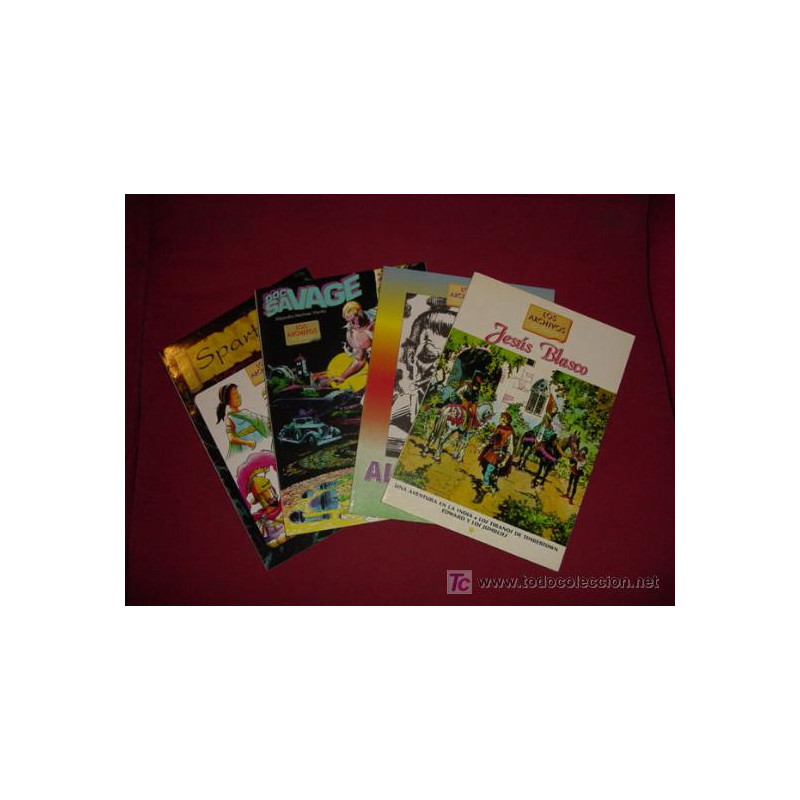 LOS ARCHIVOS (EL BOLETIN). ¡¡ 4 ALBUMES !!